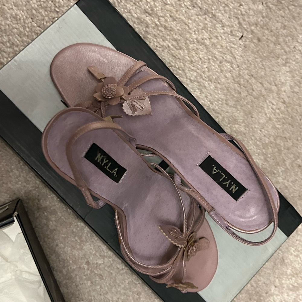 N.Y.L.A Strappy Heels from Nordstrom NEW Not Ever Worn